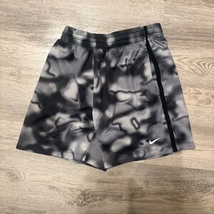 Nike Boys Black and Gray Shorts